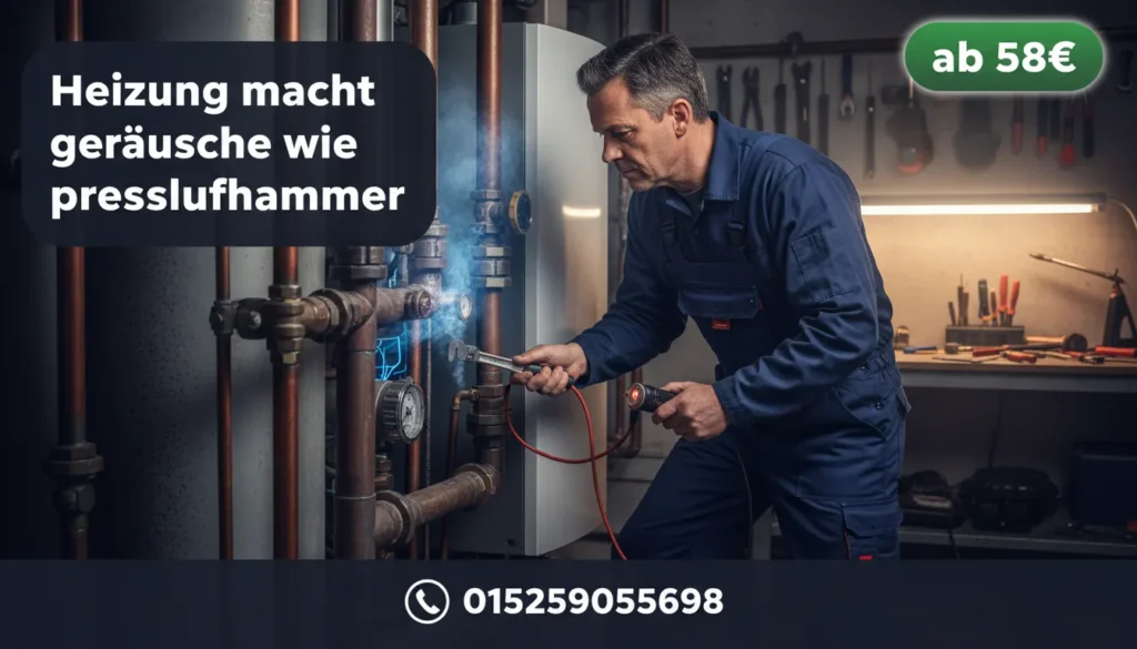 heizung macht geräusche wie presslufthammer