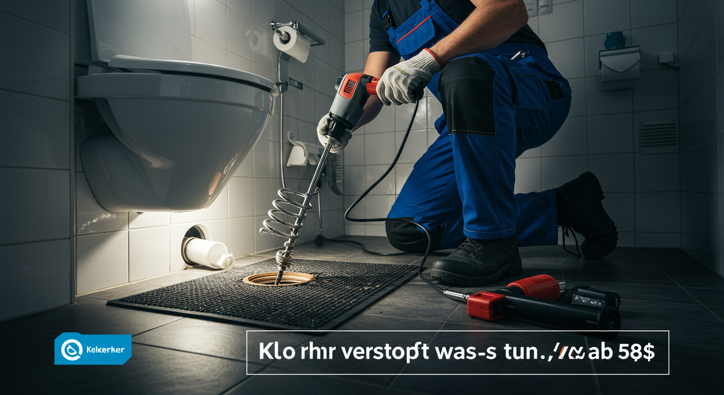 klo rohr verstopft was tun
