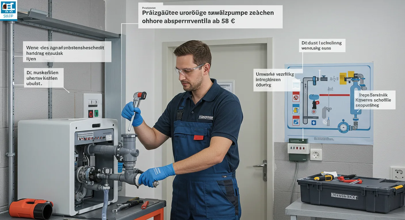 umwälzpumpe tauschen ohne absperrventil – Lösung