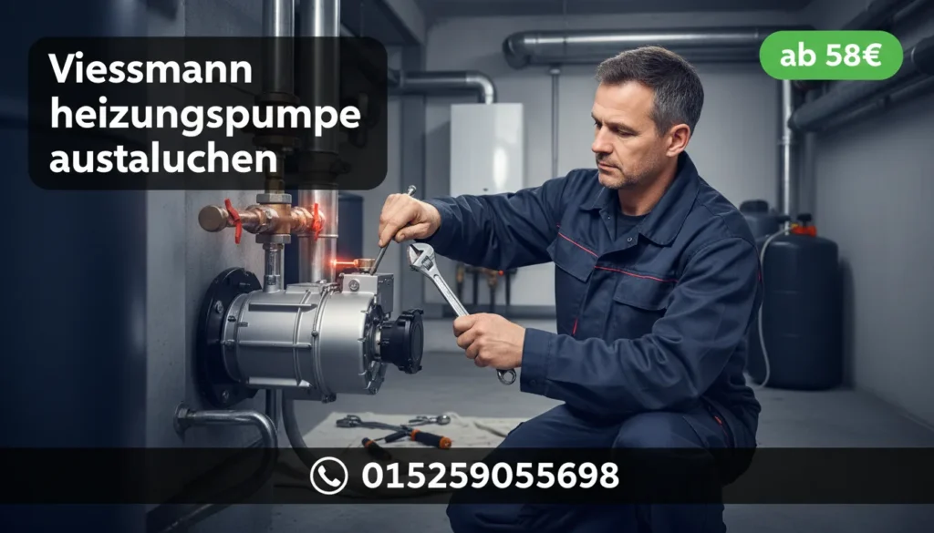 viessmann heizungspumpe austauschen