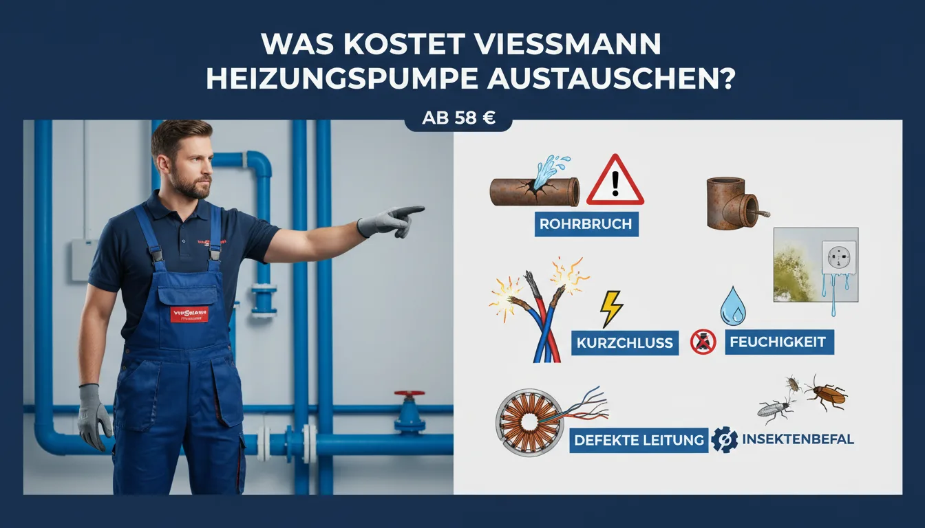 viessmann heizungspumpe austauschen – Problem