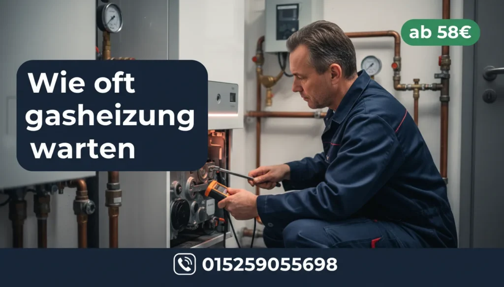 wie oft gasheizung warten