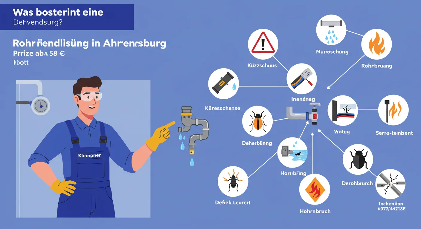 rohrreinigung ahrensburg – Problem