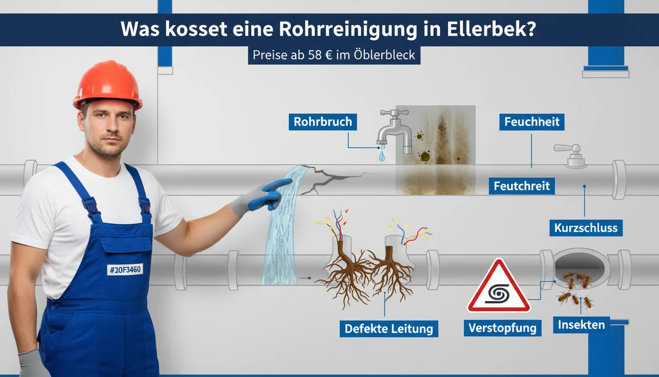 rohrreinigung ellerbek – Problem