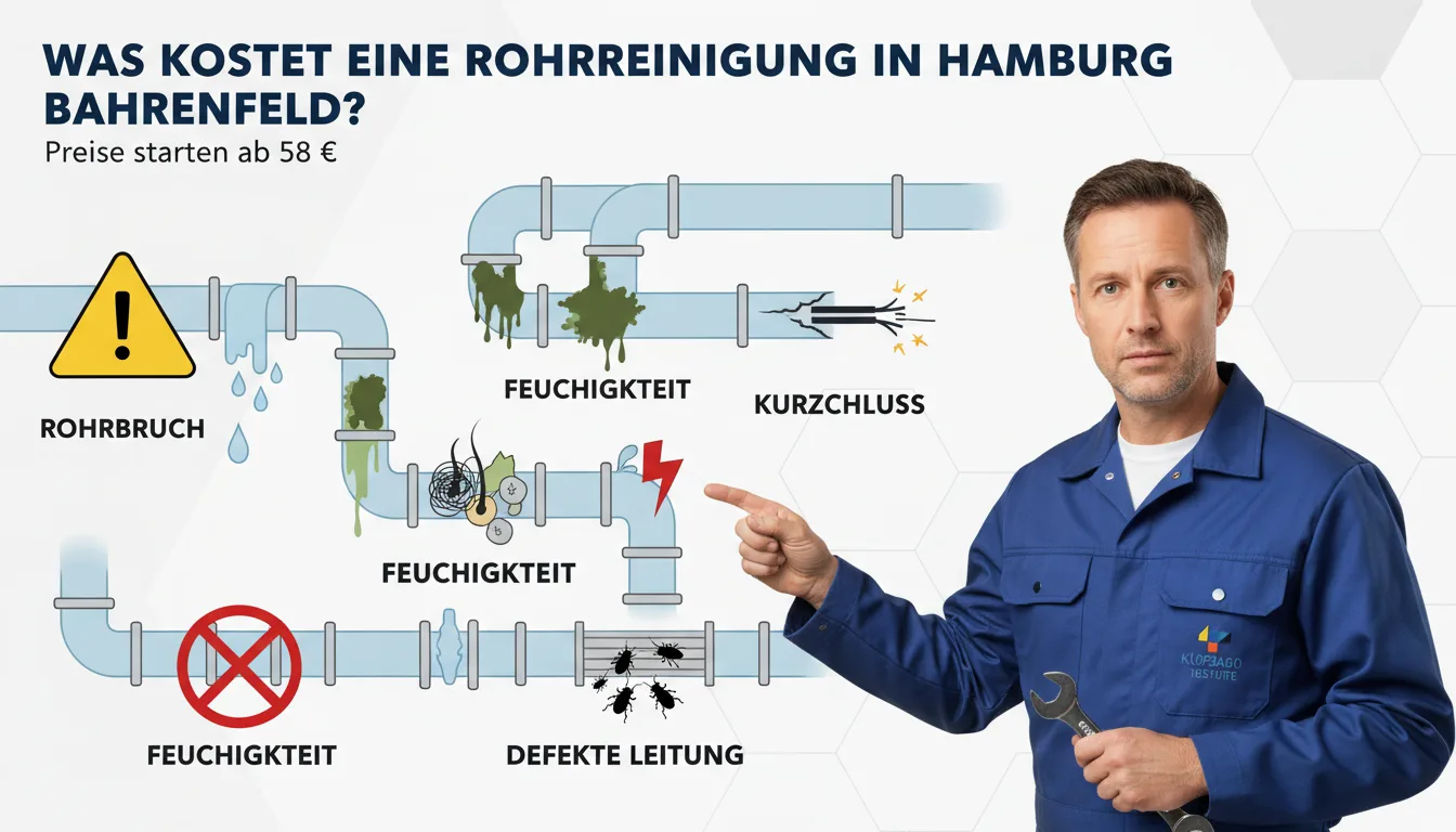 rohrreinigung hamburg bahrenfeld – Problem