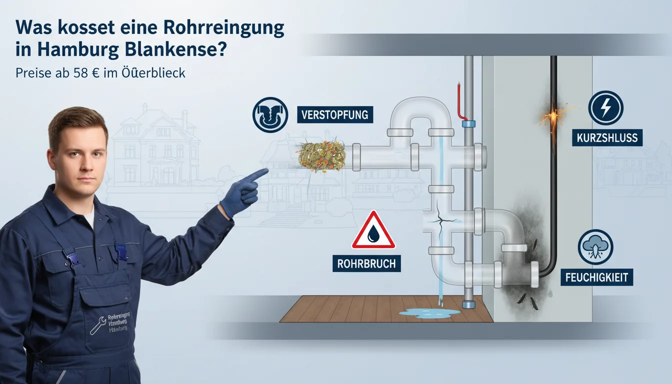 rohrreinigung hamburg blankenese – Problem