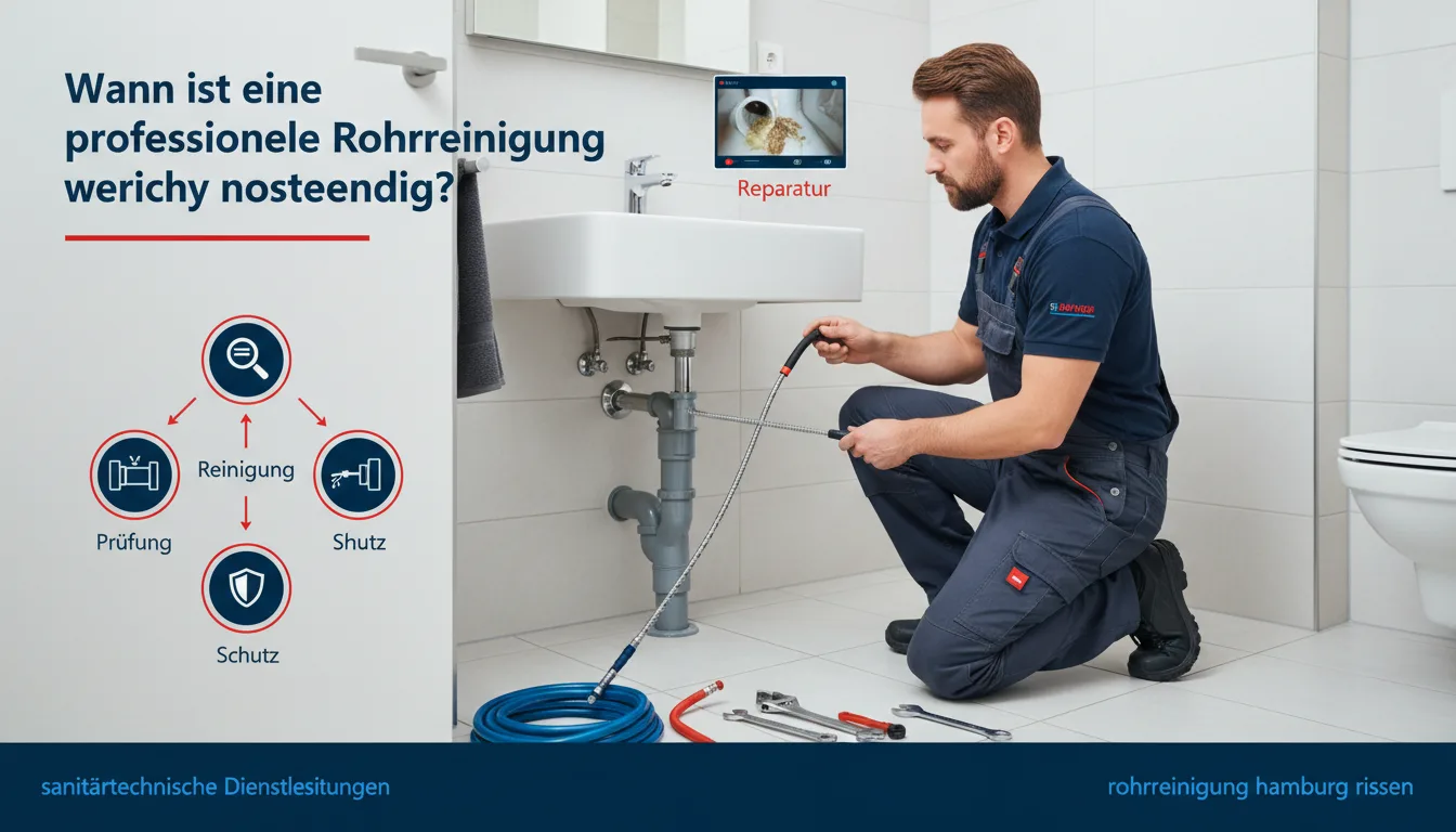 rohrreinigung hamburg rissen – Lösung
