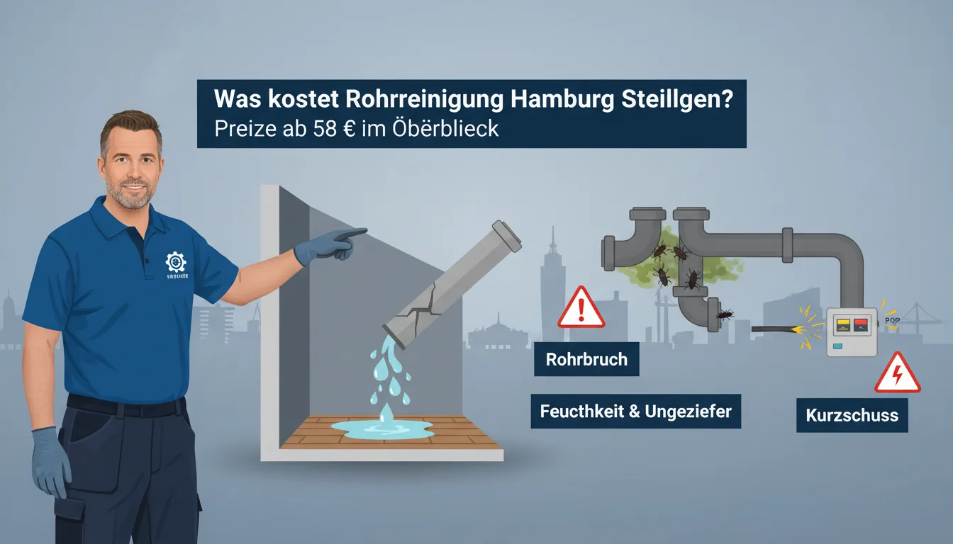 rohrreinigung hamburg stellingen – Problem
