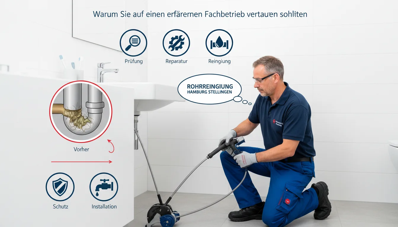 rohrreinigung hamburg stellingen – Lösung