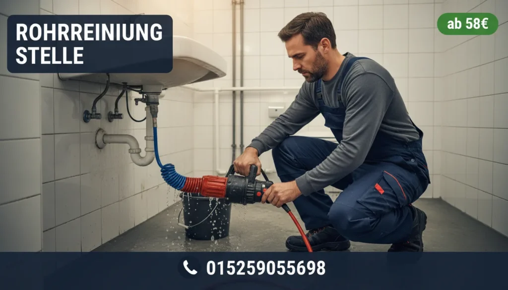 rohrreinigung stelle